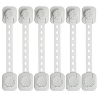 Kinderslot kastjes - 6 stuks